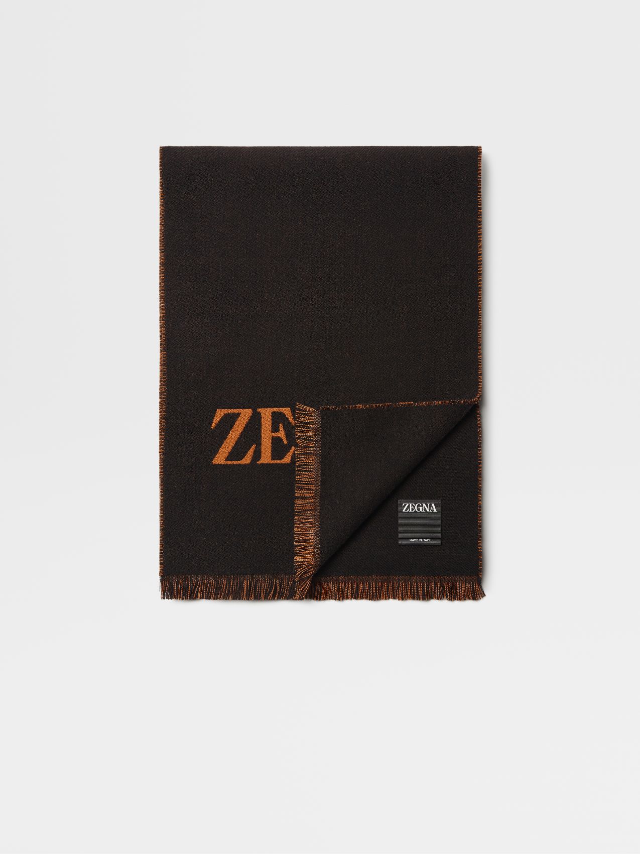 Black Wool Scarf